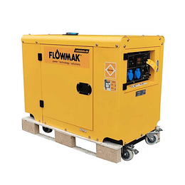Generador Eléctrico Diésel ATS 220V 6000W LSG8000S Flowmak