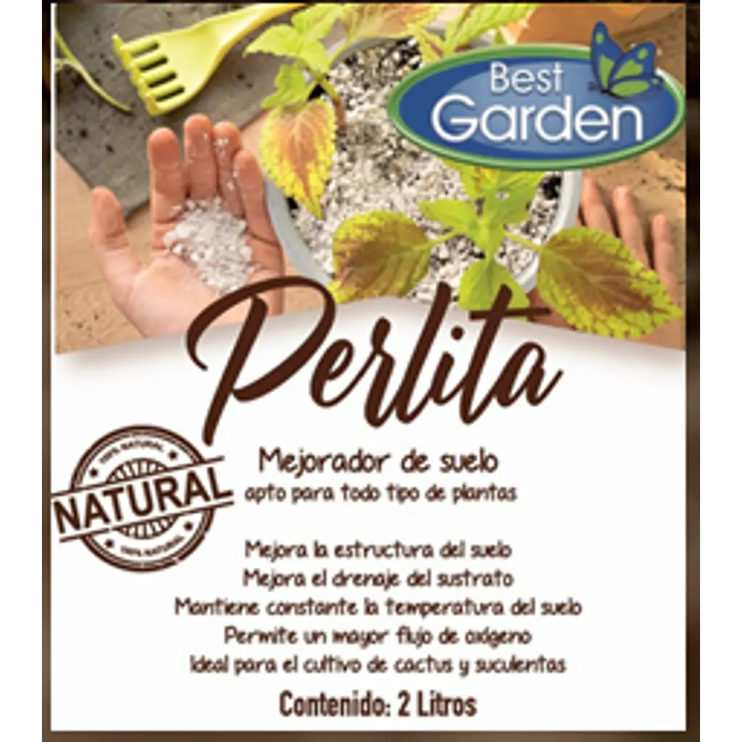 PERLITA 2 LITROS  / BEST GARDEN  2