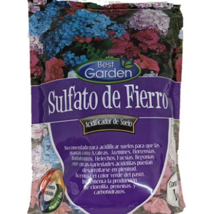 SULFATO DE FIERRO 1 KG / BEST GARDEN  2