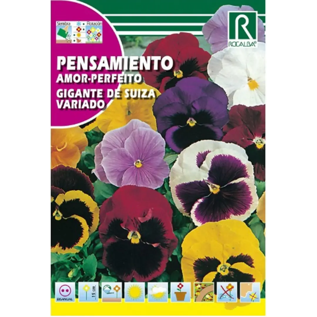 ROCALBA SEMILLA PENSAMIENTO COLOR VARIADO 2