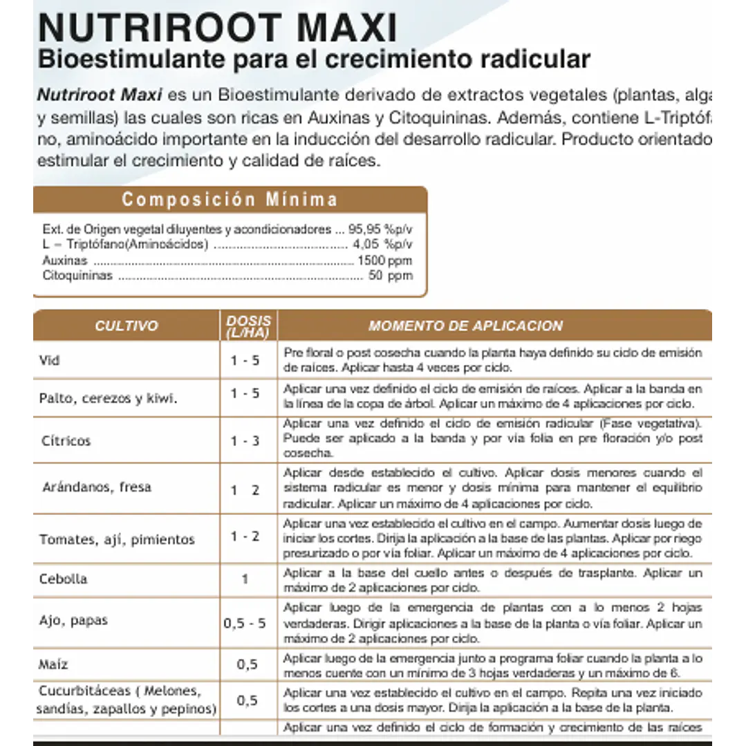 NUTRIFERT NUTRIROOT MAXI 1 LITRO 3