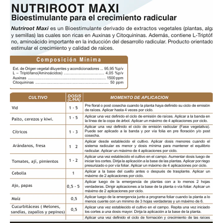 NUTRIFERT NUTRIROOT MAXI 1 LITRO 3