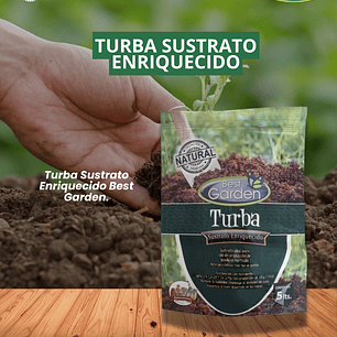 TURBA 5 LITROS /BEST GARDEN 