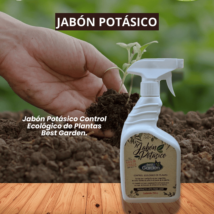 JABÓN POTÁSICO 750 CC LISTO PARA USAR  / BEST GARDEN  1