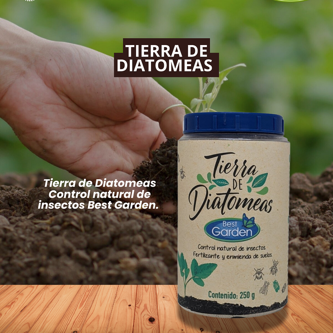 TIERRA DE DIATOMEAS 250 GRS/ BEST GARDEN  1