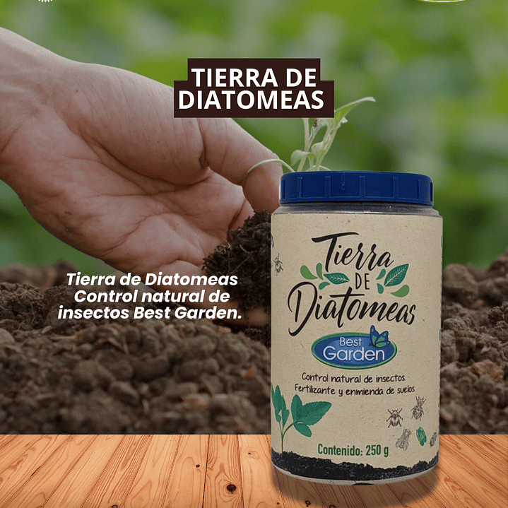 TIERRA DE DIATOMEAS 250 GRS/ BEST GARDEN  1