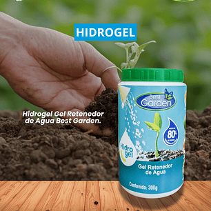 HIDROGEL  RETENEDOR DE AGUA 300 GRS/ BEST GARDEN 