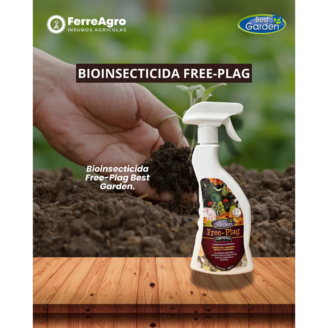 CONTROL NATURAL FREE - PLAG 450 CC LP/A / BEST GARDEN 1