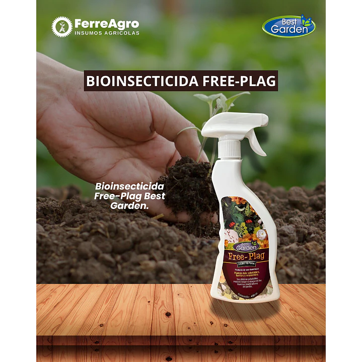CONTROL NATURAL FREE - PLAG 450 CC LP/A / BEST GARDEN 1