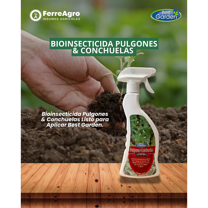 CONTROL NATURAL PULGON - CONCHUELAS 450 cc LP/A  / BEST GARDEN 1
