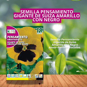 ROCALBA SEMILLA PENSAMIENTO AMARILLO 0.5 GRAMOS /BEST GARDEN 