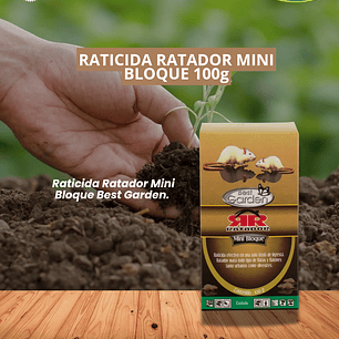 BEST GARDEN RATADOR MINI BLOQUE 100 GRAMOS 