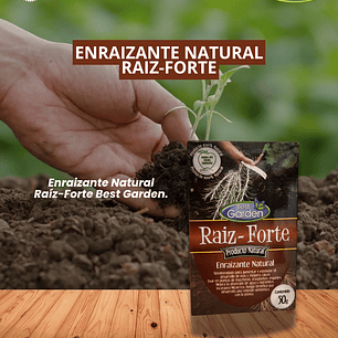 ENRAIZANTE NATURAL RAÍZ FORTE 50 G /BEST GARDEN 