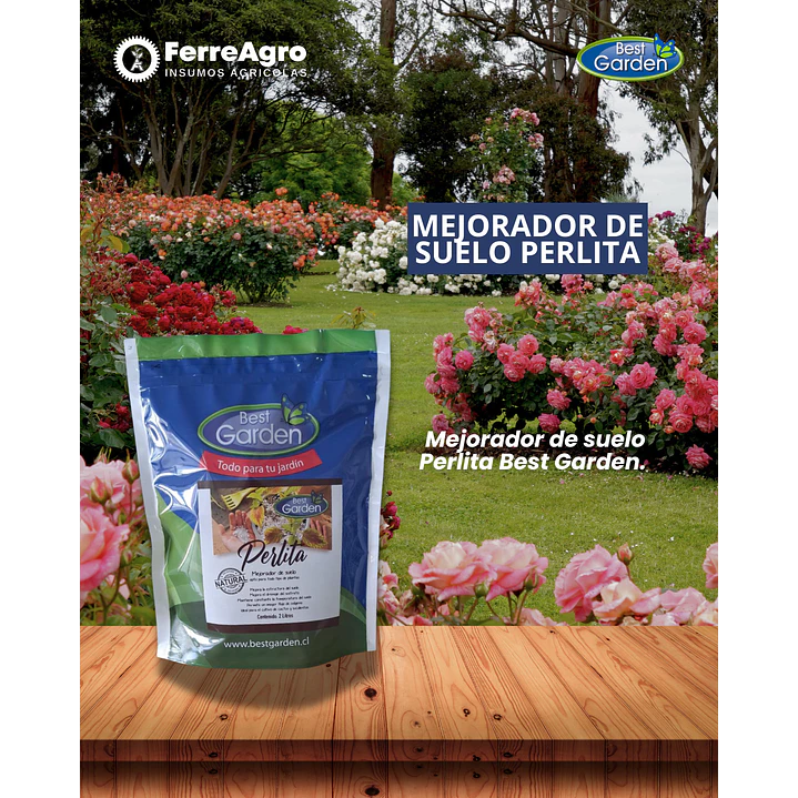 PERLITA 2 LITROS  / BEST GARDEN  1