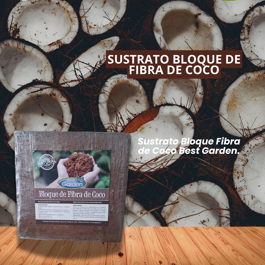 FIBRA DE COCO 5 LITROS  (easyplanter por descompactar) 12x15x22  1