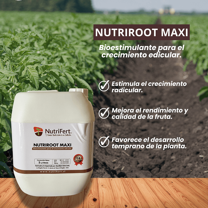 NUTRIFERT NUTRIROOT MAXI 5 LITROS  1