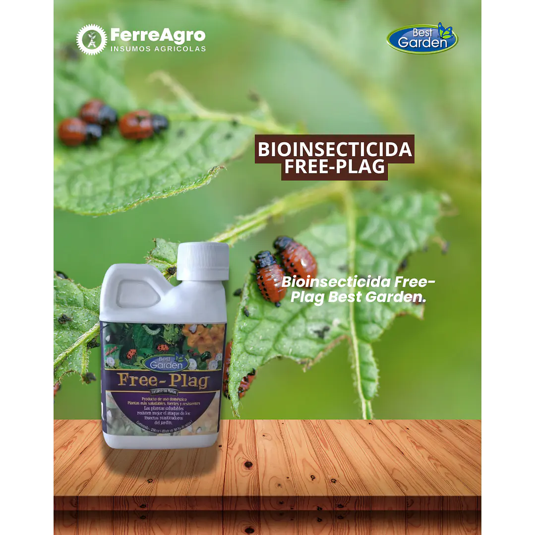 CONTRO NATURAL FREE- PLAG 250CC / BEST GARDEN  1
