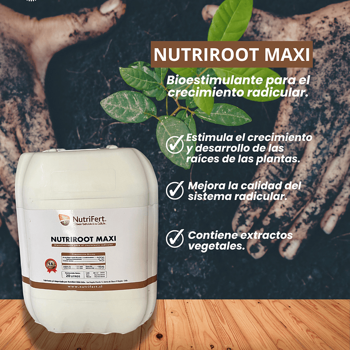 NUTRIFERT NUTRIROOT MAXI 20 LITROS  1