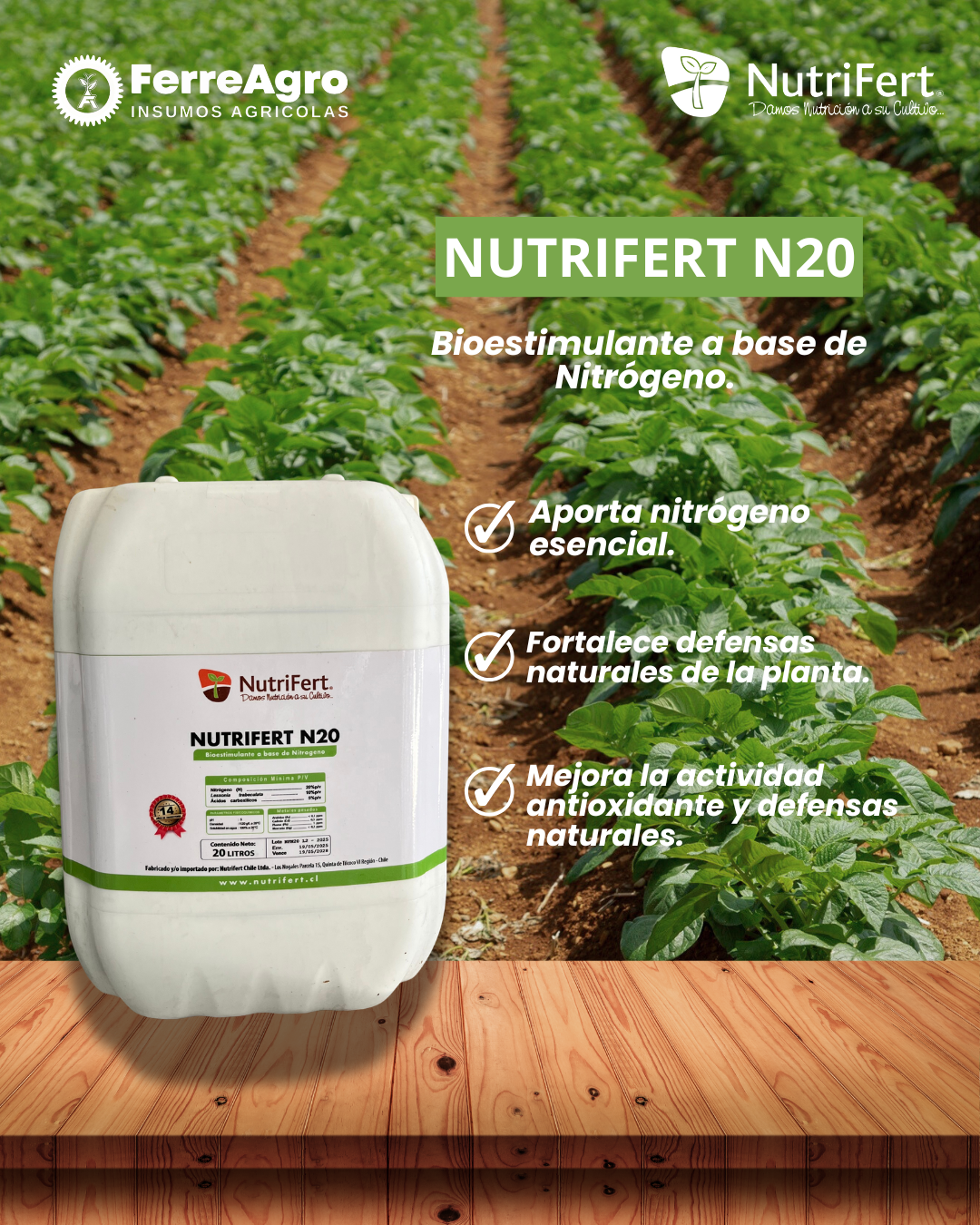 NUTRIFERT N20 20L