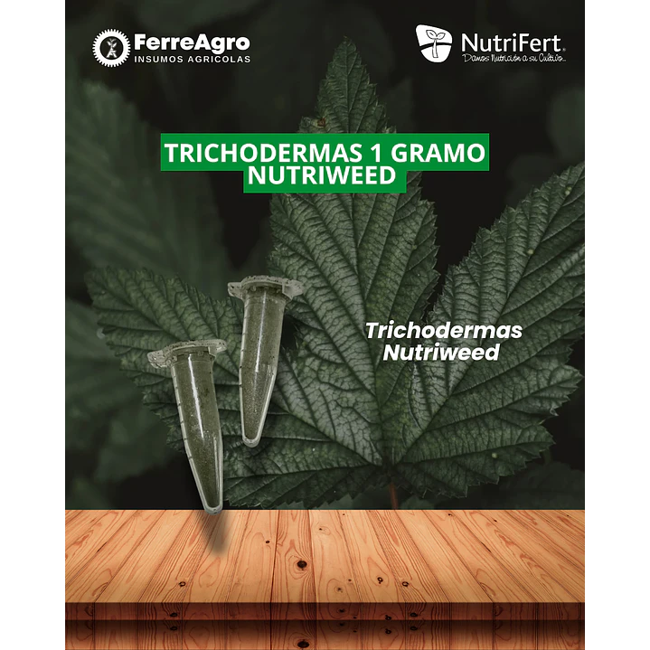 TRICHODERMAS 1 GRAMO/NUTRIWEED 1