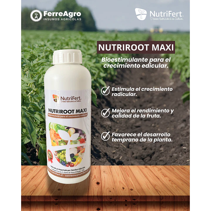 NUTRIFERT NUTRIROOT MAXI 1 LITRO 1