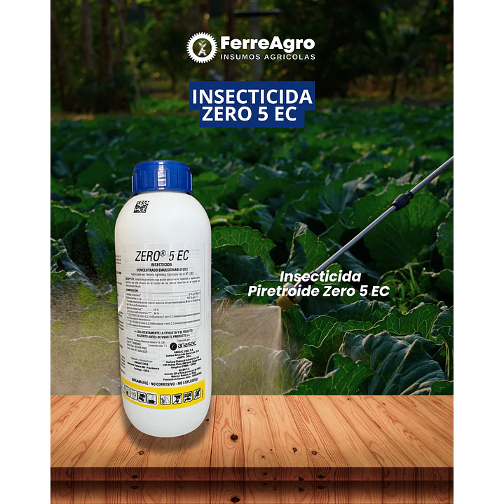 INSECTICIDA ZERO 5 EC 1