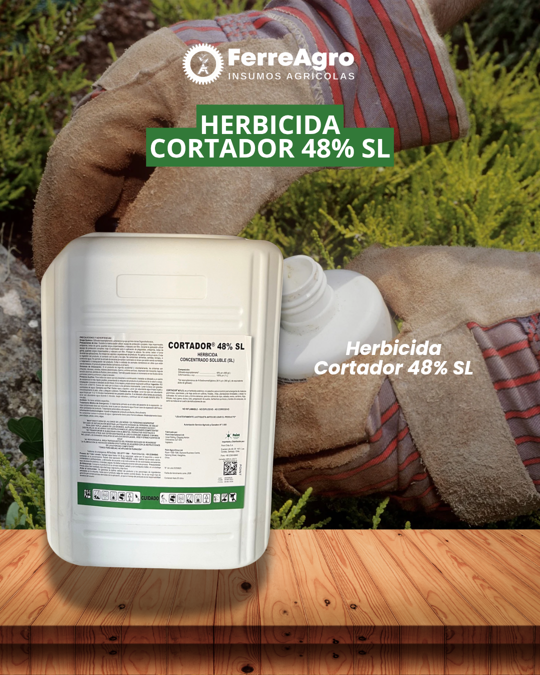 HERBICIDA CORTADOR 48% SL