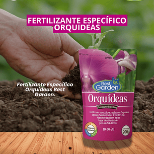 BEST GARDEN FERTILIZANTE ESPECÍFICO ORQUIDEAS