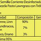Semilla De Césped Lawngrass C/trébol Premium 1kg Best Garden - Miniatura 2