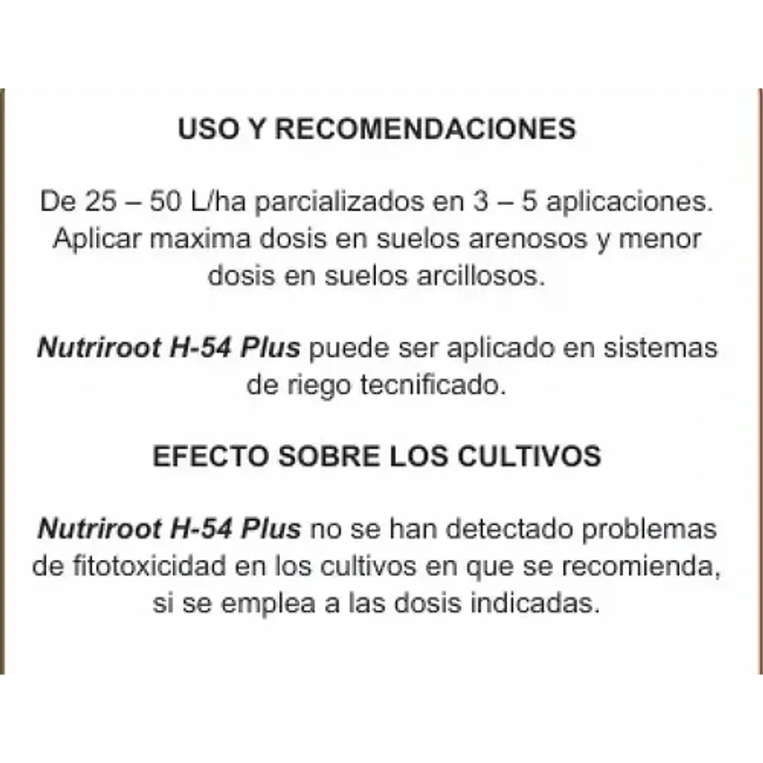 Nutrifert Nutriroot H54 Plus 5L 2
