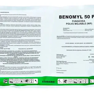 Fungicida Benomyl 50 Wp 1kg