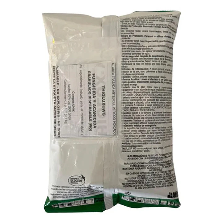 Fungicida Acaricida Thiolux WG 1Kg  2