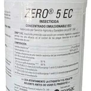 Insecticida Zero 5 Ec 1 Litro Para Masticadores Y Chupadores