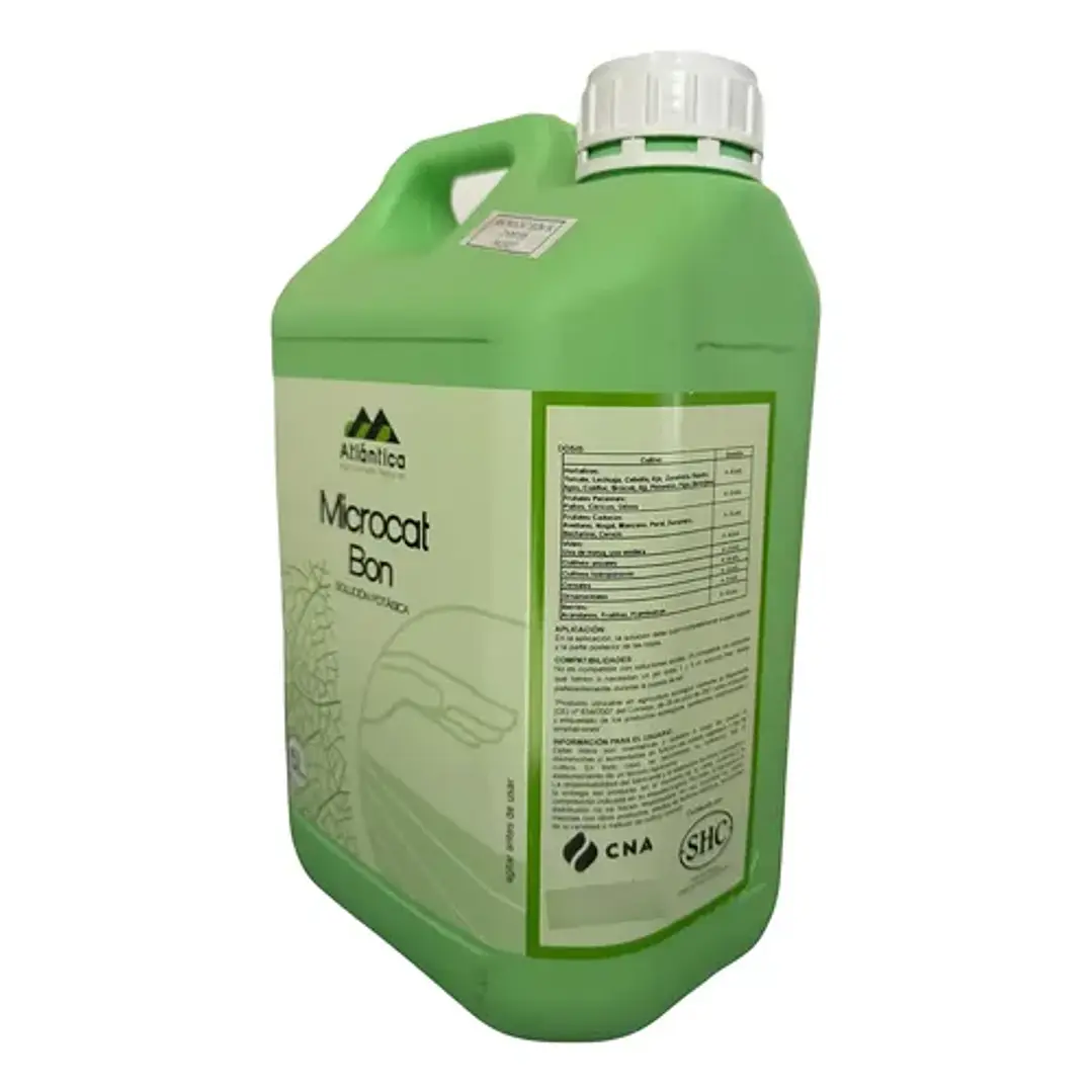 Jabon Potasico Natural Microcat Bon Cna Foliar 5L 2