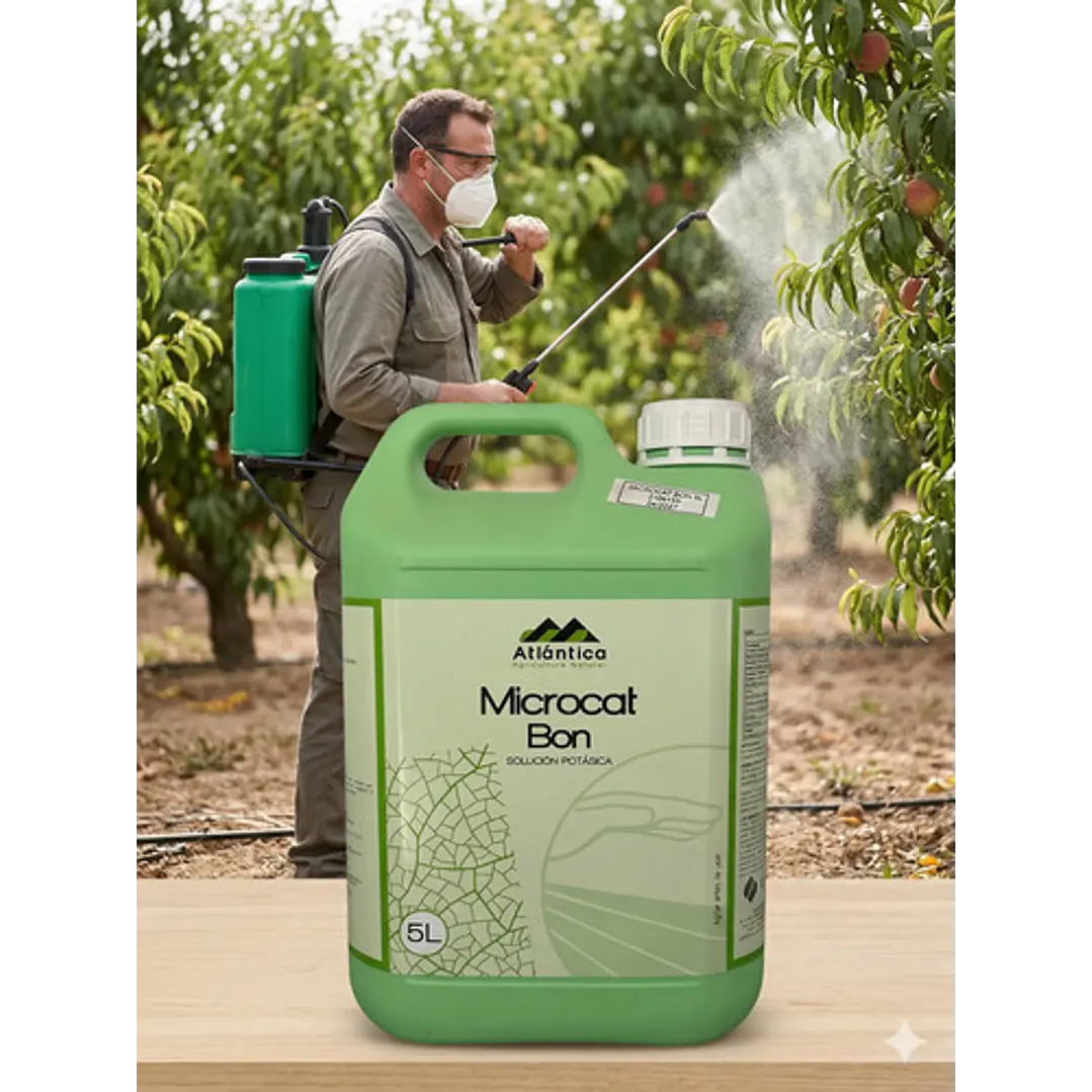 Jabon Potasico Natural Microcat Bon Cna Foliar 5L 5