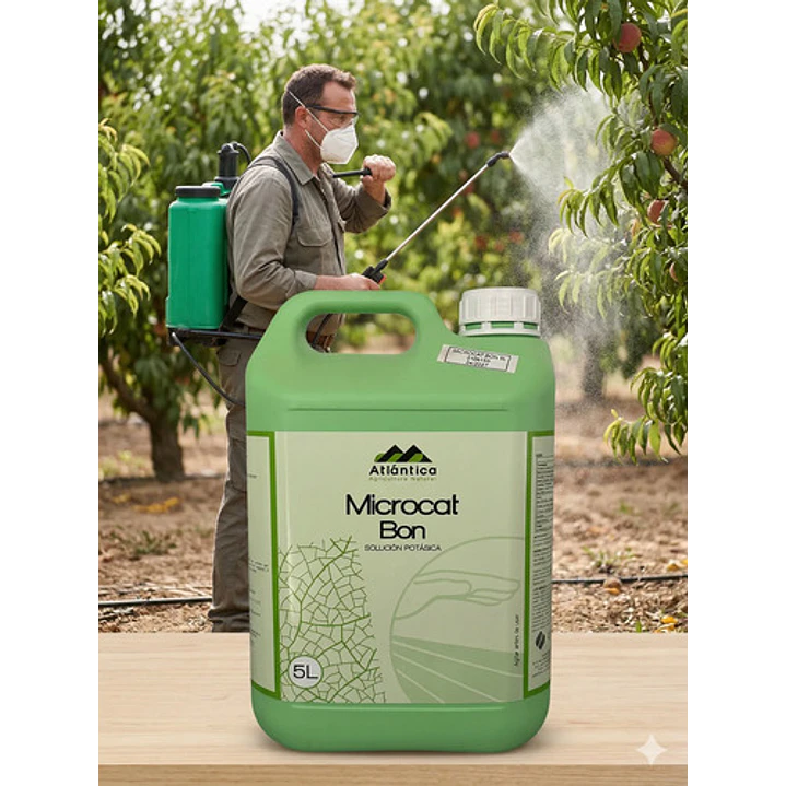 Jabon Potasico Natural Microcat Bon Cna Foliar 5L 5