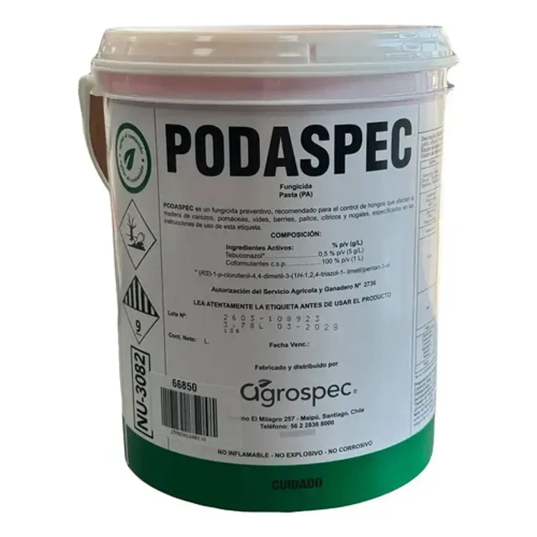 Pasta Fungicida Para Poda Curativa Podaspec 3,78 L 1