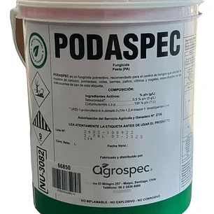 Pasta Fungicida Para Poda Curativa Podaspec 3,78 L