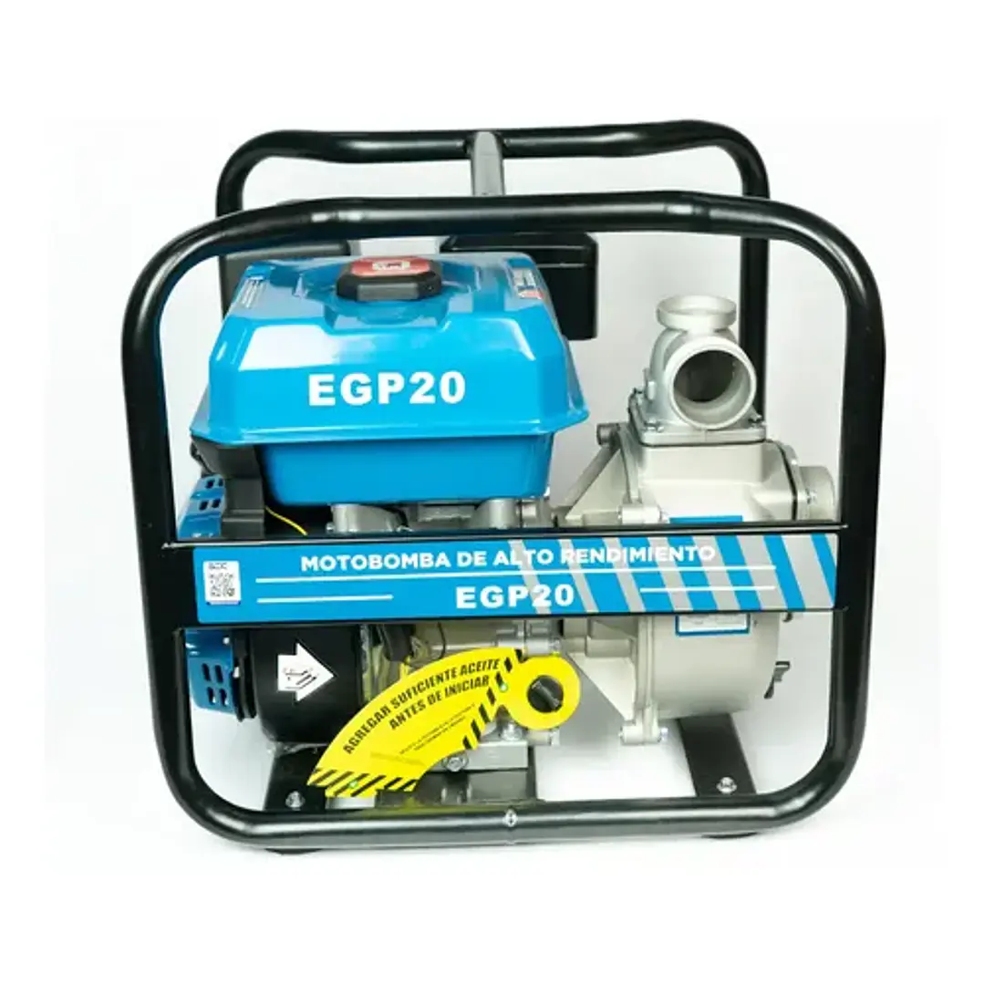 Motobomba 2 Egp20 6hp C/puesta En Marcha - Gasolina 2