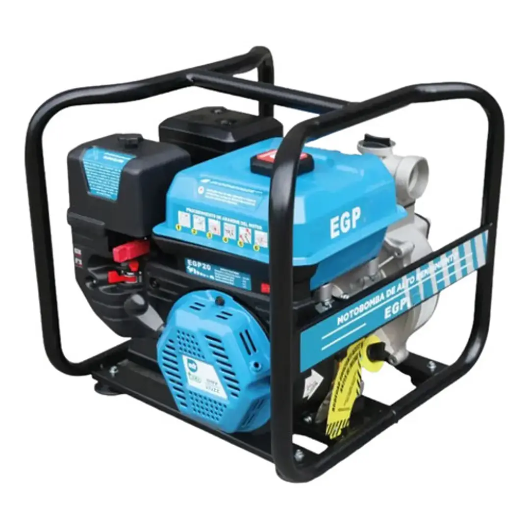 Motobomba 3 Modelo Egp30 6hp C/puesta En Marcha - Gasolina 1