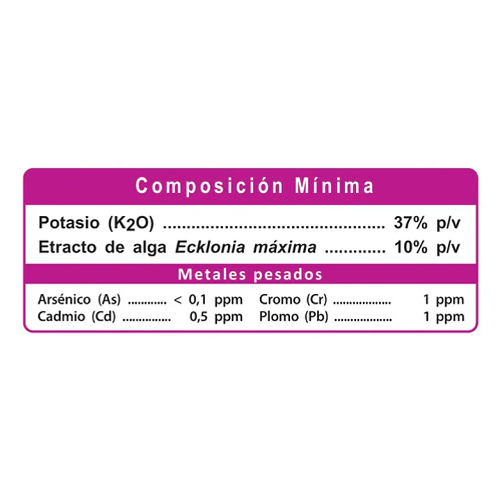 Nutrifert Súper Potasio 37 1L 2