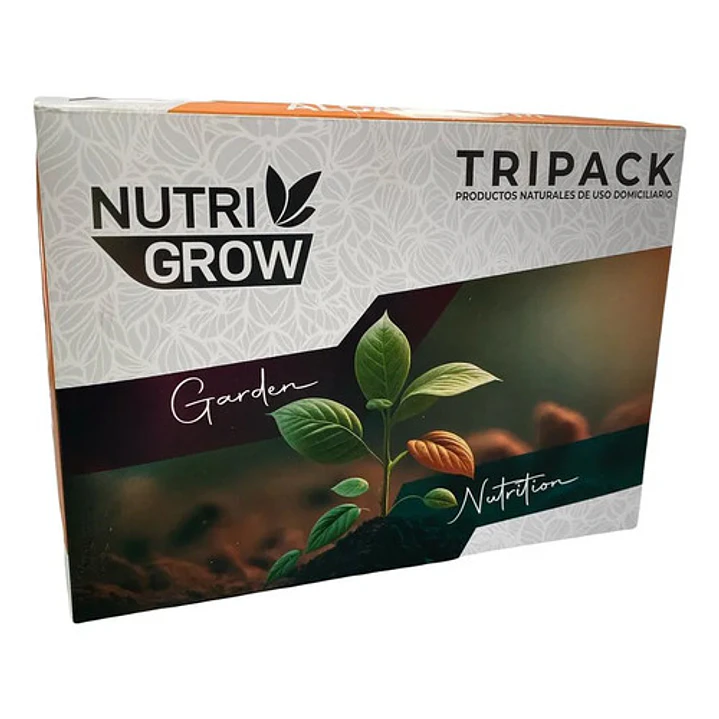 Tripack Nutrigrow Bioestimulantes Jardineria 1.5 Litros 2