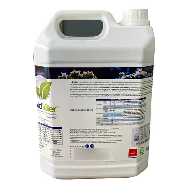 Coldkiller Protector Antiheladas Bioestimulante 5L 2