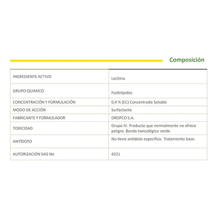 Tenscap Coadyuvante Natural Adherente 1L 3