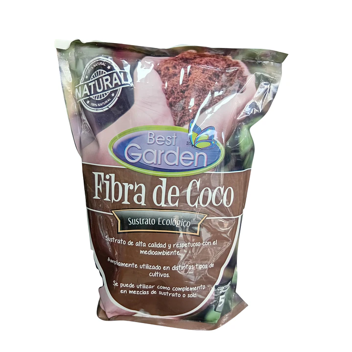 FIBRA DE COCO 5 LITROS / BEST GARDEN 1