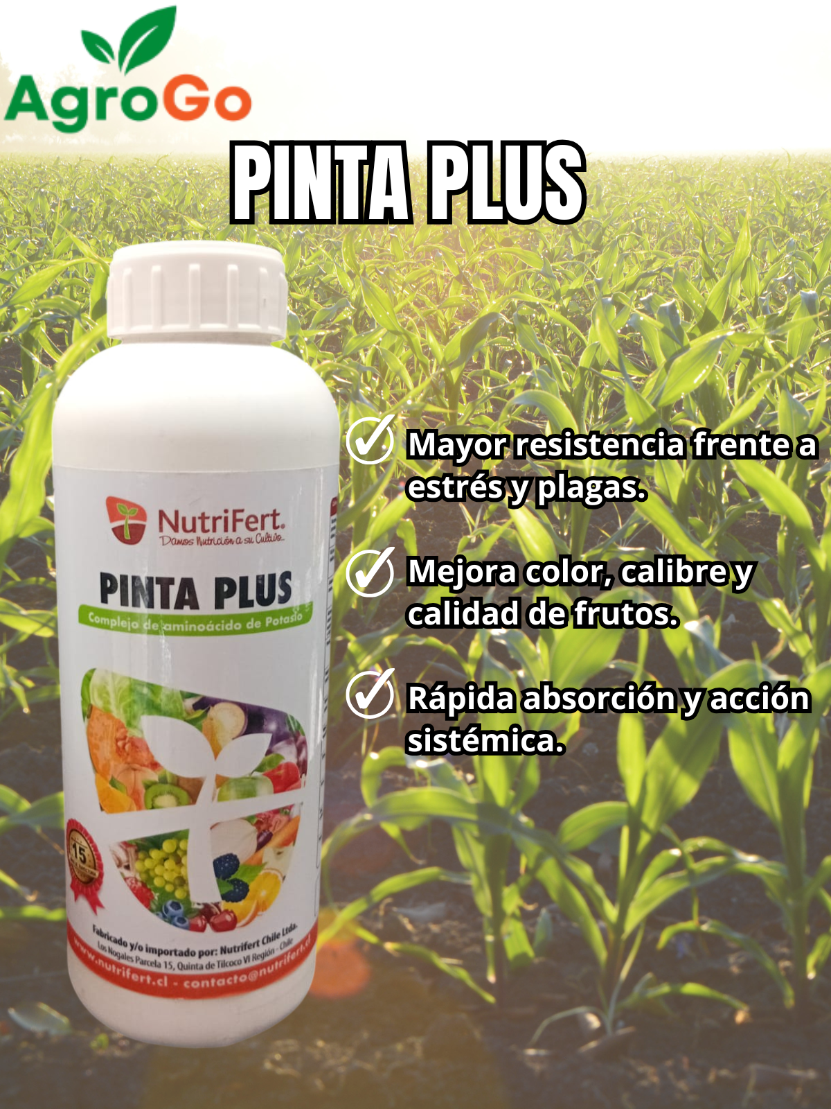 Nutrifert Potasio Pinta Plus 1L