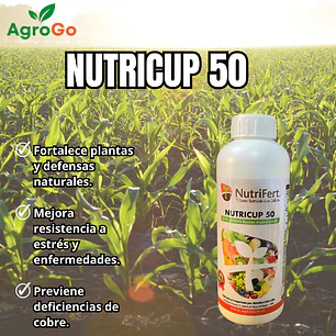 BIOESTIMULANTE NUTRICUP 50  / COBRE QUELATO  1L - NUTRIFERT