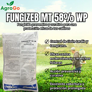 Fungicida Fungizeb MT 58% WP 1Kg