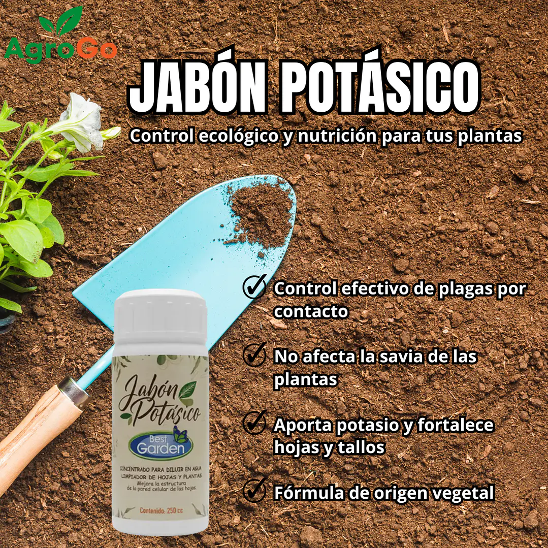 Jabón Potásico 250ml / Best Garden 1