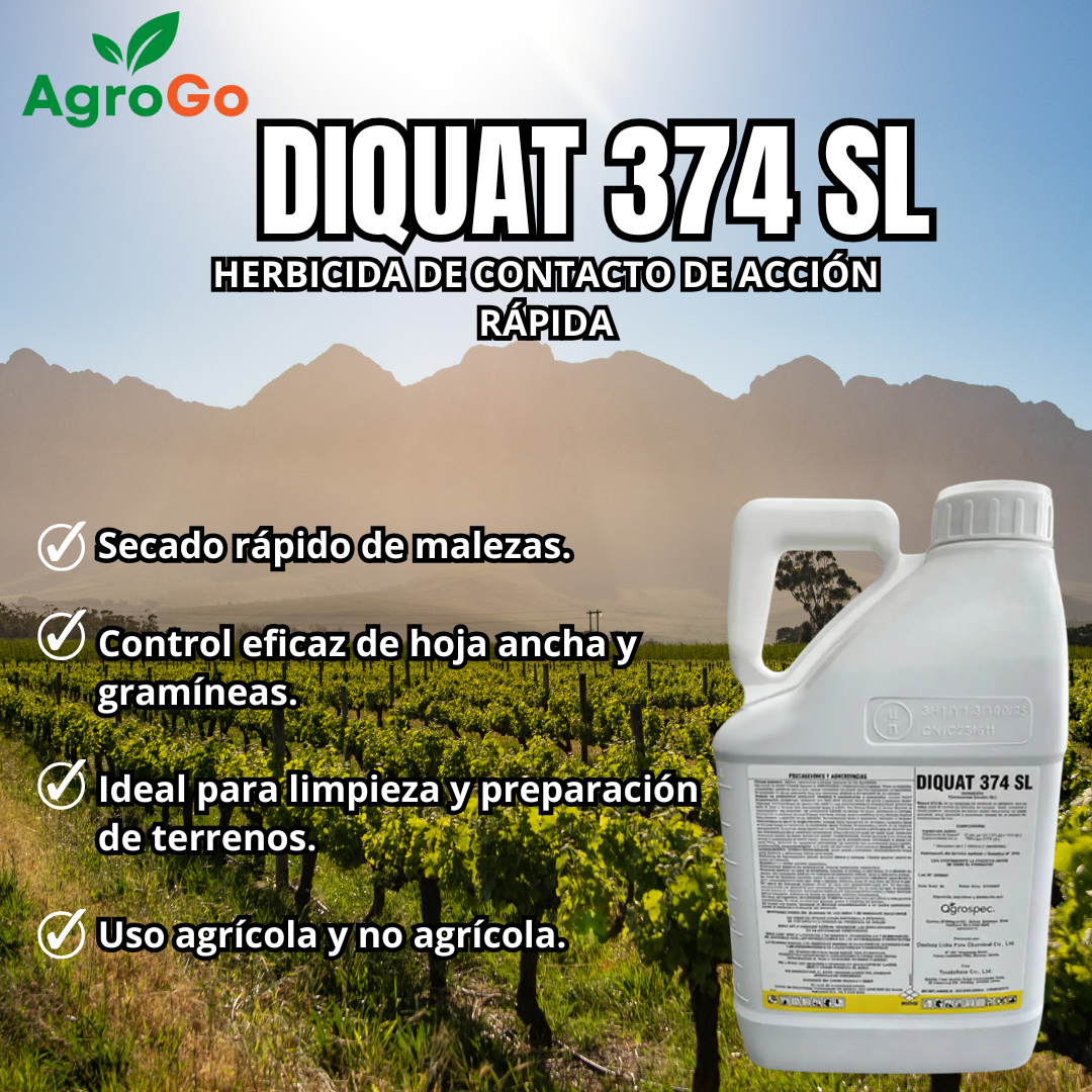 Herbicida Diquat 5L